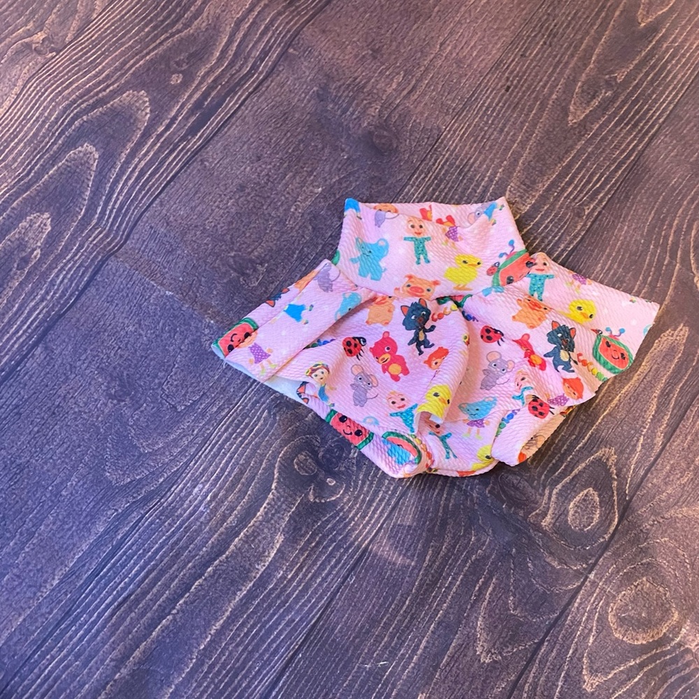 Melon 🍉 Handmade with love baby Skort  0-24 months